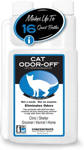 THORNELL - Concentrado para eliminar olores de mascotas, eliminador de olores de mascotas, concentrado eliminador de olores de orina de mascotas,
