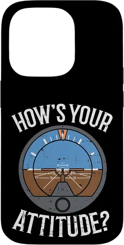 Miniatura 17 de Hows Your Attitude Funny Altitude Aviation Humor Pilot Gift Case for iPhone 17