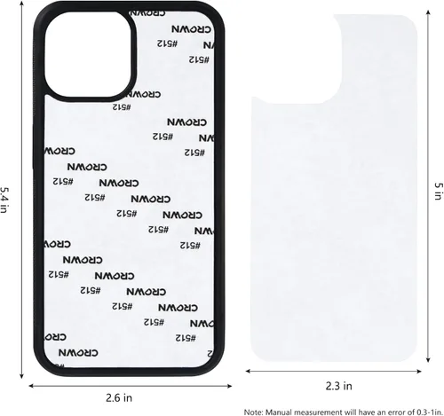 Miniatura 2 de 5 fundas de teléfono de sublimación para iPhone 13 Mini 5.4 pulgadas sublimación espacios en blanco imprimibles fundas de teléfono personalizadas
