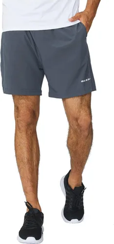 Miniatura 7 de baleaf Pantalones cortos deportivos de running y entrenamiento de 5 pulgadas para hombre, ligeros con bolsillo con cremallera