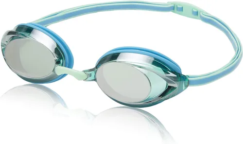 Miniatura 21 de Speedo Gafas de natación para mujer Vanquisher 3.0 con espejo Antiempaña, protección UV, lente ocular 360, ajuste para carreras de mujer