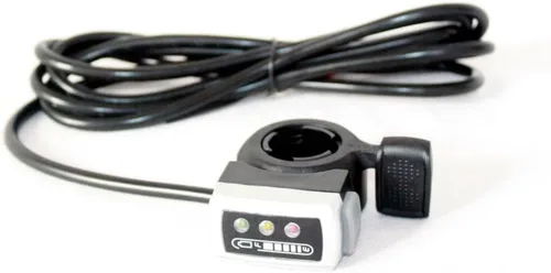 Miniatura 5 de L-faster Acelerador de pulgar para bicicleta de 24 V/36 V/48 V con indicador de potencia Wuxing Brand 106DXc Scooter Acelerador Controlador