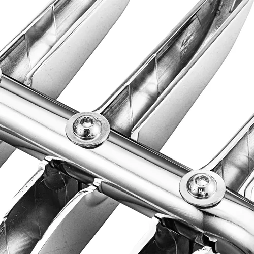 Miniatura 9 de Mofun Portaequipajes Cromado Estilo Sigiloso Desmontable Compatible con Harley Touring Street Electra Road Glide Road King 2009-2025, Se Ajusta a