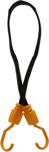 Muddy - Cuerda elástica plana para exteriores de 1 pulgada de ancho, resistente, duradera, fiable, resistente a la intemperie, versátil con ganchos