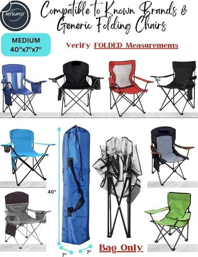 Miniatura 4 de Bolsa de repuesto para silla de camping plegable, silla de campamento portátil, hamaca, esterilla de yoga, paraguas, tiendas de campaña, trípodes