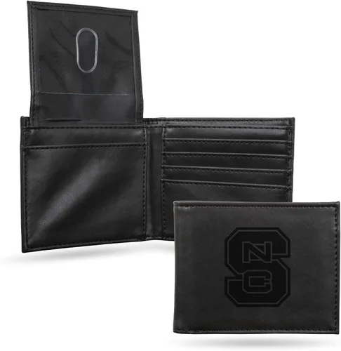 Miniatura 114 de NCAA Rico Industries Cartera Billetera con Grabado Láser Cartera Billetera con Grabado Láser - Diseño Delgado - Gran Regalo