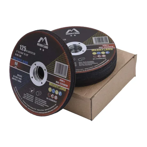 Merryland Rueda de corte de 5 pulgadas para amoladora angular, rueda de corte de metal 5 x 0.045 x 7/8 ultrafina, paquete de 25, disco de corte de