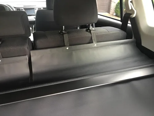 Miniatura 6 de cubierta retráctil para baúl trasero compatible con Nissan Rogue SV S SL 2014-2019 2020, protector de seguridad, pantalla de sombra, cubierta