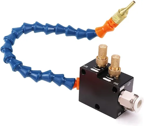 Miniatura 9 de CLAHJQX Sistema de pulverización de lubricación de refrigerante de niebla para enfriamiento de máquina/corte de metales con enfriamiento de máquina