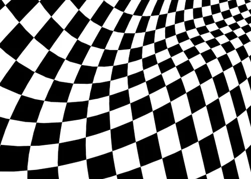 BELECO Telón de fondo de tela de 5 x 3 pies, color blanco y negro, tablero de ajedrez, textura de cuadrícula, tablero de ajedrez, fondo ondulado,