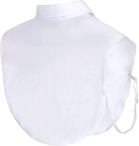 Miniatura 3 de Tatuo Cuello falso de camisa para mujer, 2 unidades, cuello dickey