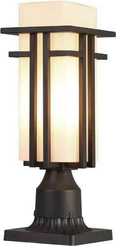 Miniatura 11 de Luz de Porche Exterior Montada en Pared Farol de Pared Impermeable Luminaria Exterior para Entradas, Patios, Garaje, Porche Delantero, Marco de Negro