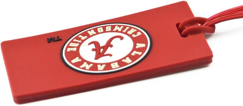 Miniatura 5 de Paquete de 2 etiquetas de PVC para equipaje de Alabama Crimson Tide