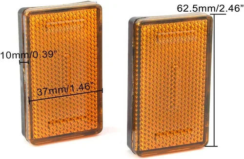 Miniatura 3 de Reflector de horquilla delantera para motocicleta compatible con K1200RS K1200GT R1200RT R1200GS R1200R