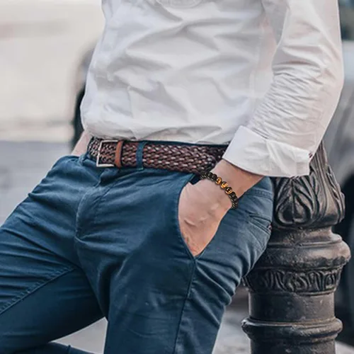Miniatura 3 de Regalos para hombres, adolescentes, niños, pulseras de cuentas, regalos para yerno, hermano, suegro, cuñado, tío, amigo, novio, abuelo, padre, hijo