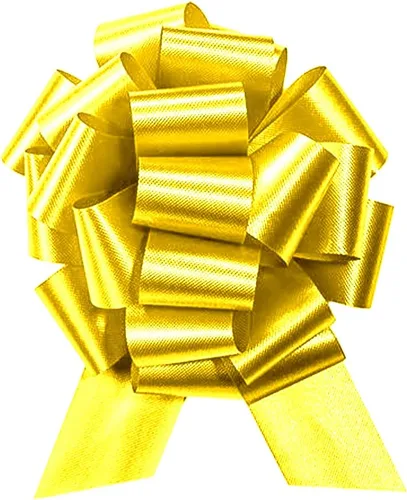 Miniatura 15 de PMU Lazos de cuerda para tirar – Lazos de regalo para bodas, cumpleaños y aniversarios – Lazos de cinta para flores y decoración de cestas – Lazo