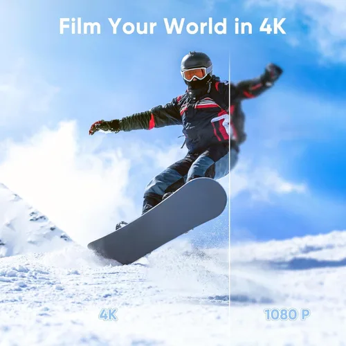 Miniatura 2 de ORDRO Cámara de video, videocámara FHD 64MP 4K, cámaras WiFi para vlogging para YouTube con visión nocturna IR, zoom digital 18X 3.0 pulgadas