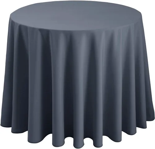 Miniatura 35 de Hiasan Mantel redondo de 30 pulgadas – Mantel de tela de poliéster impermeable resistente a las manchas a prueba de derrames, para comedor, cocina