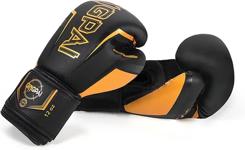 Miniatura 7 de Guantes de boxeo, entrenamiento de boxeo profesional, guantes de kickboxing para hombres, mujeres, adultos, niños, acolchado de varias capas