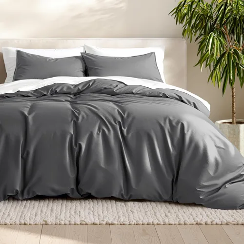 Miniatura 26 de Bare Home - Funda de edredón de ropa de cama extra larga - Colección premium de 1800 hilos súper suave - Funda de edredón ligera y fresca - Ropa