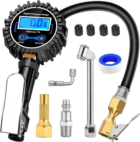 Miniatura 26 de Nilight Inflador de Neumáticos Compresor de Aire Portátil Recargable 12VDC 150PSI Batería Inalámbrica Alimentada por Encendido 2 Veces Más Rápida