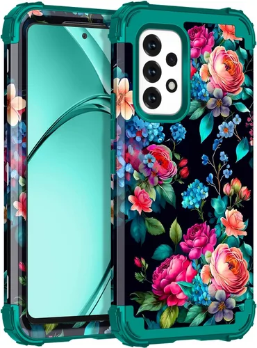 Miniatura 20 de Rancase Compatible con Galaxy A16 5G Funda, Protección Resistente a los Golpes de Tres Capas de Servicio Pesado Parachoques de Plástico Duro + Funda