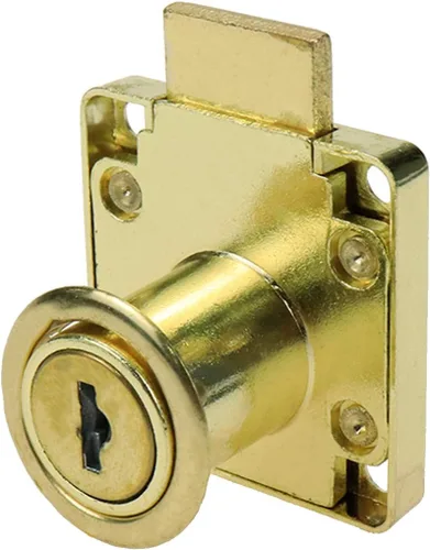 Miniatura 7 de Sscon Paquete de 4 cerraduras de gabinete para cajones, cerraduras de escritorio con llaves para archivadores, cajas de almacenamiento, tipo
