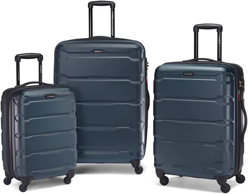 Miniatura 2 de Samsonite Omni - Juego de 3 piezas con accesorios para equipaje, verde azulado, Equipaje rígido con ruedas
