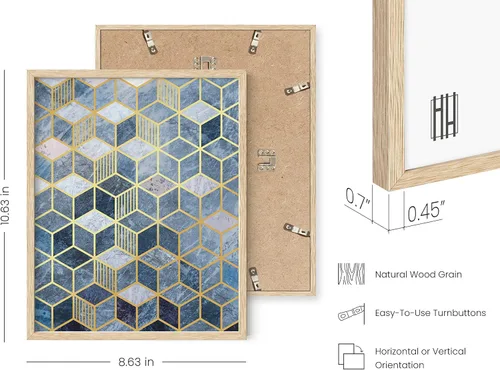 Miniatura 3 de HAUS AND HUES Impresiones artísticas geométricas para pared, juego de 4 arte abstracto moderno para pared, póster moderno de arte abstracto, arte