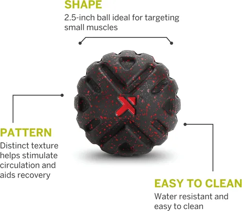 Miniatura 2 de TRIGGERPOINT Foam Massage Ball - Deep Tissue Relief for Muscle and Joint Pain - Mimics Therapist's Hands - Targets Small Muscle Tightness