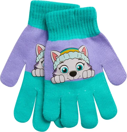 Miniatura 4 de Nickelodeon Guantes de esquí de Paw Patrol para niñas - Marshall, Chase, guantes de esquí de Rubble (2-7)