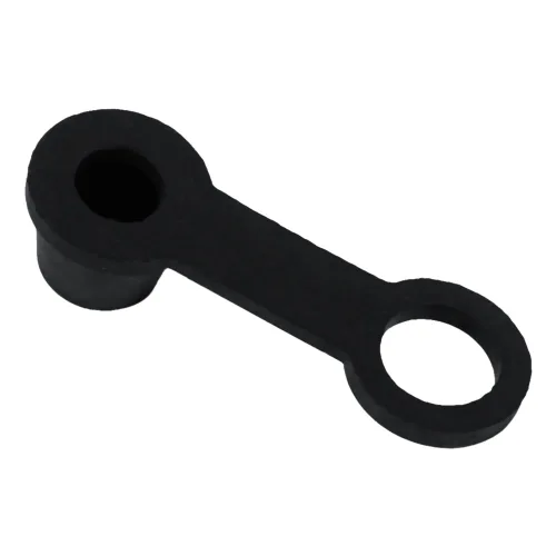 Miniatura 4 de Aramox Tapón de pezón de purga de freno, 4 piezas de goma negra para pezón de purga de grasa Zerk, cubierta antipolvo de 0.315 in para motocicleta
