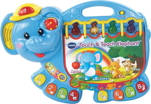 Miniatura 7 de VTech elefante para tocar y aprender, morado, exclusivo en línea