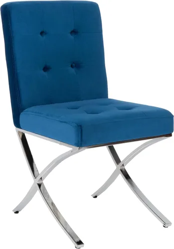 Miniatura 11 de Safavieh Home Walsh - Silla auxiliar de piel sintética negra y cromada