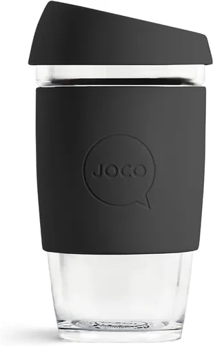 Miniatura 11 de JOCO Taza 4oz - Taza clásica reutilizable de vidrio de borosilicato eco-innovador - (Mood Indigo)