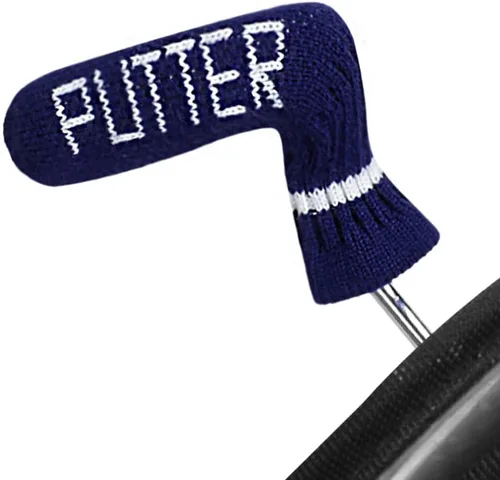 Miniatura 12 de Scott Edward Blade Putter Cover Knitted, 1 Piece in Pack, Fits Golf Blade Putters Cute and Soft