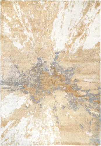 Miniatura 8 de nuLOOM alfombra para corredor Cyn Abstract dorada de 2 pies 8 pulgadas x 8 pies Oro