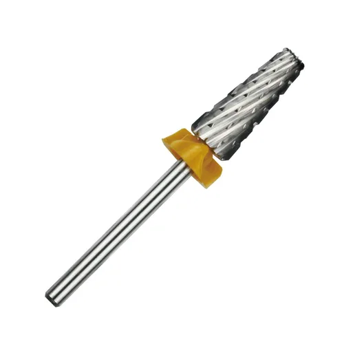 Miniatura 8 de C & I Broca para uñas 5 en 1, Cross & Slim Edition, brocas profesionales para uñas para máquina de taladro eléctrico de manicura (Triple Áspero -3XC)