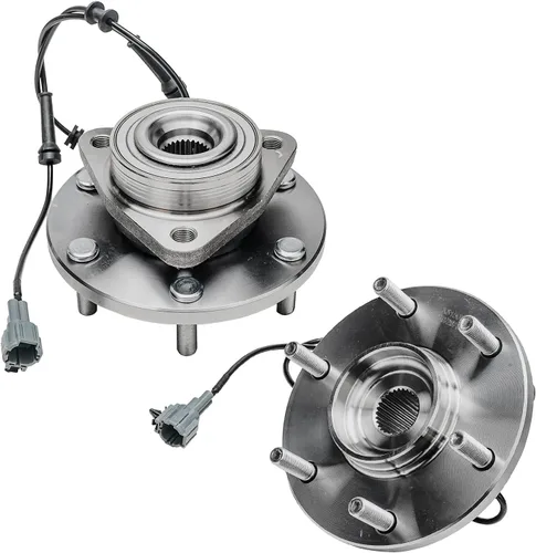 Miniatura 26 de Detroit Axle - Bujes de rodamiento de rueda delantera 4WD para Chevy GMC Silverado Sierra 2500 3500 HD 20-23 [SRW] 2020 2021 2022 2023 Reemplazo