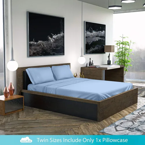 Miniatura 314 de DREAMCARE Juego de sábanas Queen – 6 piezas Sábanas de enfriamiento – hasta 15” Sábanas profundas tamaño Queen – Colección 2500 Supreme – Extra 03