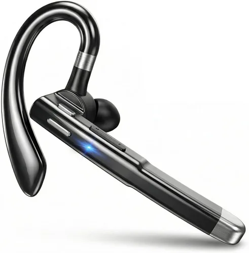 Wireless Headset Wireless Headphones Handsfree Call Wireless Earpiece Noise Cancellation Earbud Earphones Mic Compatible with Cell Phones Car Driver