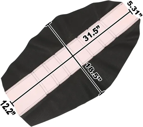 Miniatura 4 de CHEDA Funda de asiento suave de repuesto compatible con Honda CR125R CR250R CR500R CR80R CRF100F CRF125F CRF150F (rojo)