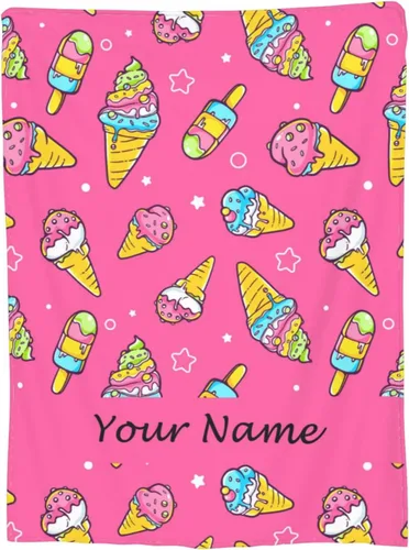 Miniatura 12 de Manta personalizada con texto de tu nombre, mantas de vellón coloridas personalizadas con huesos de pescado para adultos, niños, familia