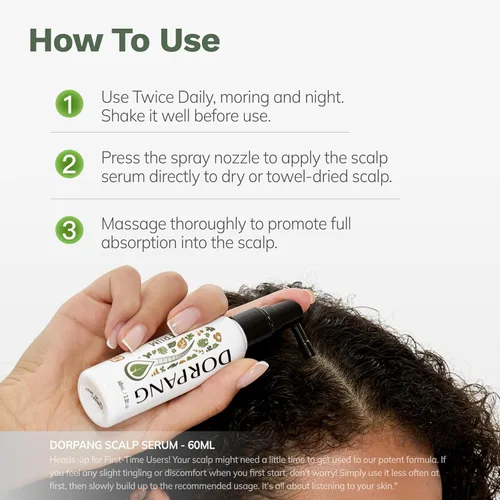 Miniatura 6 de Suero para el cuero cabelludo para la pérdida de cabello: reduce la caída del cabello y mejora la salud del cuero cabelludo, ayuda con los signos