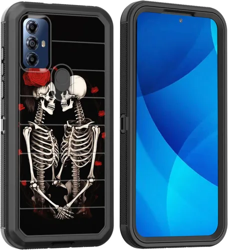 Miniatura 47 de Funda para Moto G Play 4G 2024, cuerpo completo, protección contra caídas, resistente, 3 capas, militar, resistente, duradera, para Motorola Moto G