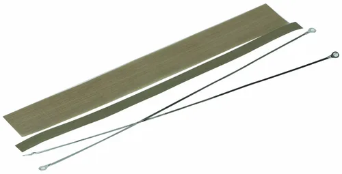 Aviditi Kit de reparación de sellado térmico por impulso, contiene 2 elementos de calefacción, 1 tira de cinta, 1 cubierta y 1 cuchilla de repuesto,