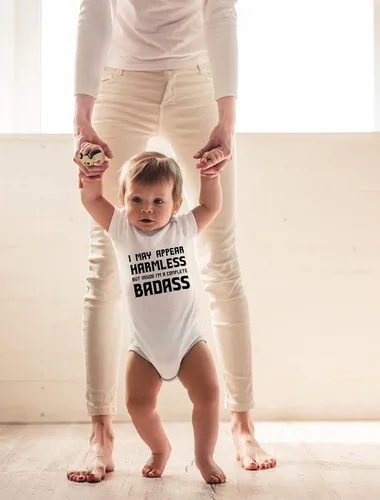 Miniatura 3 de CBTwear I May Appear Harmless - Ropa de bebé - Divertidos trajes para recién nacidos para niños y niñas