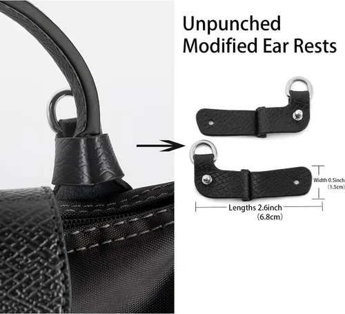 Miniatura 4 de Correa de Cuero para Bolso Bandolera Correa de Hombro Ajustable Adecuada para Bolsos Long Champ