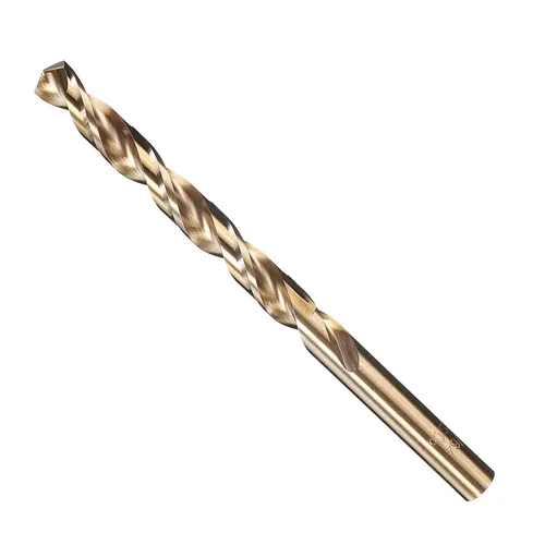 Miniatura 61 de PATIKIL Broca Jobber de 0.039 in, vástago recto M35 cobalto 5% acero de alta velocidad 135° acabado dorado para metal duro de acero inoxidable - 2