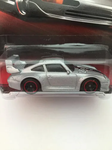 Miniatura 2 de Hot Wheels Porsche Series Porsche 993 GT2 4/8, Plata
